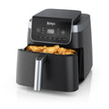 Ninja Air Fryer with Air Crisp | 5 QT Capacity fits up to 4lbs of Fries | 4-in-1 Pro Air Fry, Roast, Reheat, Dehydrate | 400°F Max Temp | 1750 Watts | W/Nonstick Basket & Crisper Plate | Grey | AF141