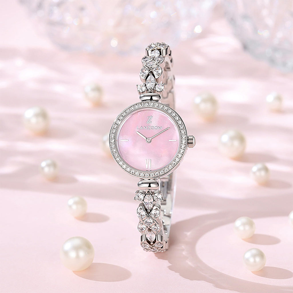 LANZOOM Retro Women's Quartz Watch - Stainless Steel case,Gold Filled, Ideal Gift for Holidays and Special Occasions.