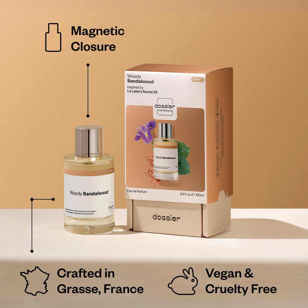 Dossier - Ambery Vanilla - Eau de Parfum - Vanilla Perfume - Inspired by Black Opium - Long-Lasting Fragrance - Feminine - 1.7 fl oz (50ml)