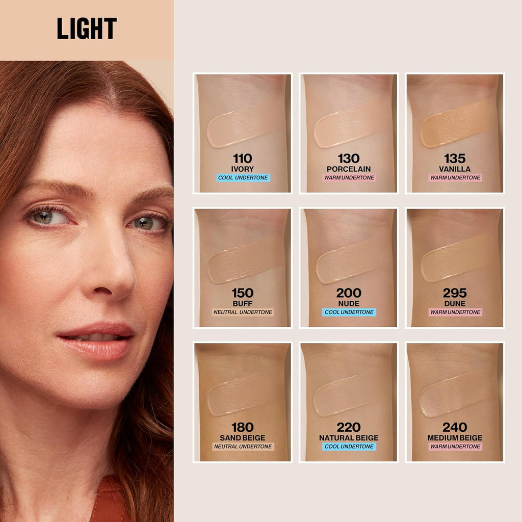 Revlon Liquid Foundation, ColorStay Face Makeup for Normal & Dry Skin, SPF 20, Longwear Medium-Full Coverage with Natural Finish, 240 Medium Beige, 1 Fl Oz