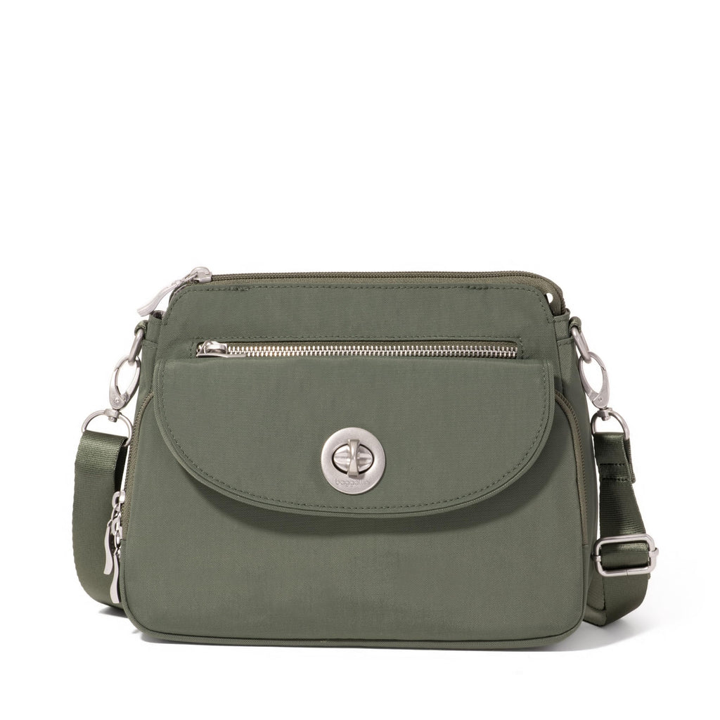 Baggallini Calais Crossbody Bags for Women 10x7 Lightweight Water-Resistant Travel Purse, RFID & Interior Organization