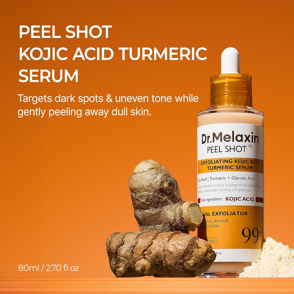 Dr. Melaxin Peel Shot Exfoliating Kojic Acid Turmeric Serum
