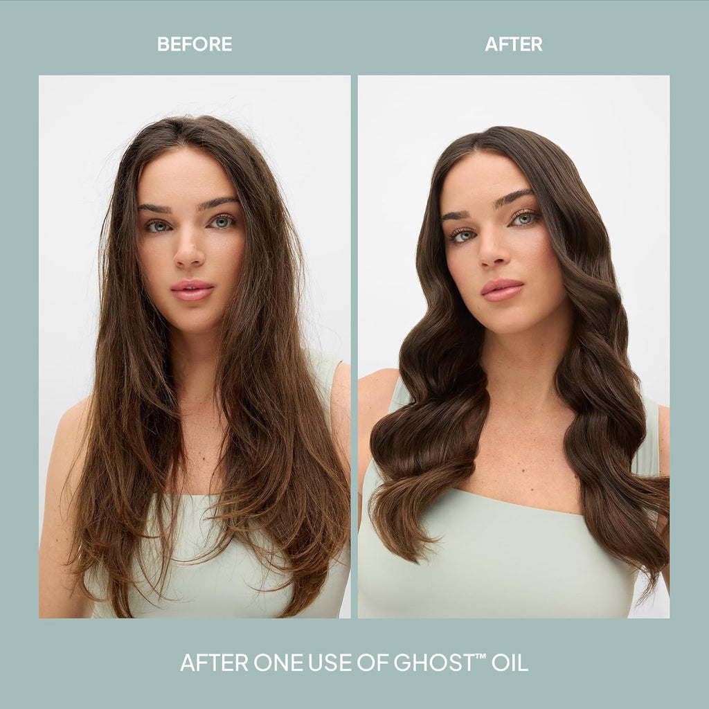 VERB Ghost Oil - Weightless Hair Oil for Fine to Medium Hair - Smooths Frizz, Adds Shine - No Parabens, Gluten or Harmful Sulfates