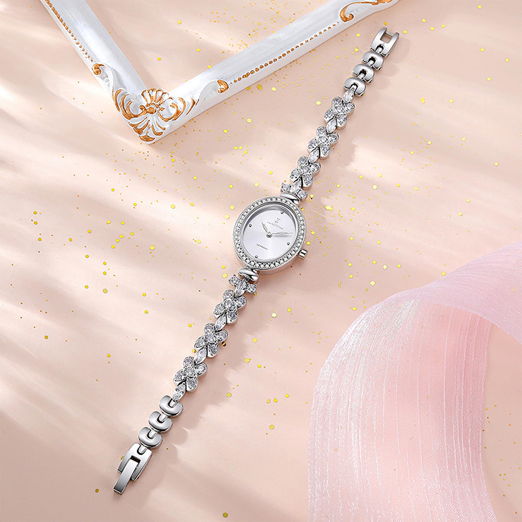 LANZOOM Retro Women's Quartz Watch - Stainless Steel case,Gold Filled, Ideal Gift for Holidays and Special Occasions.