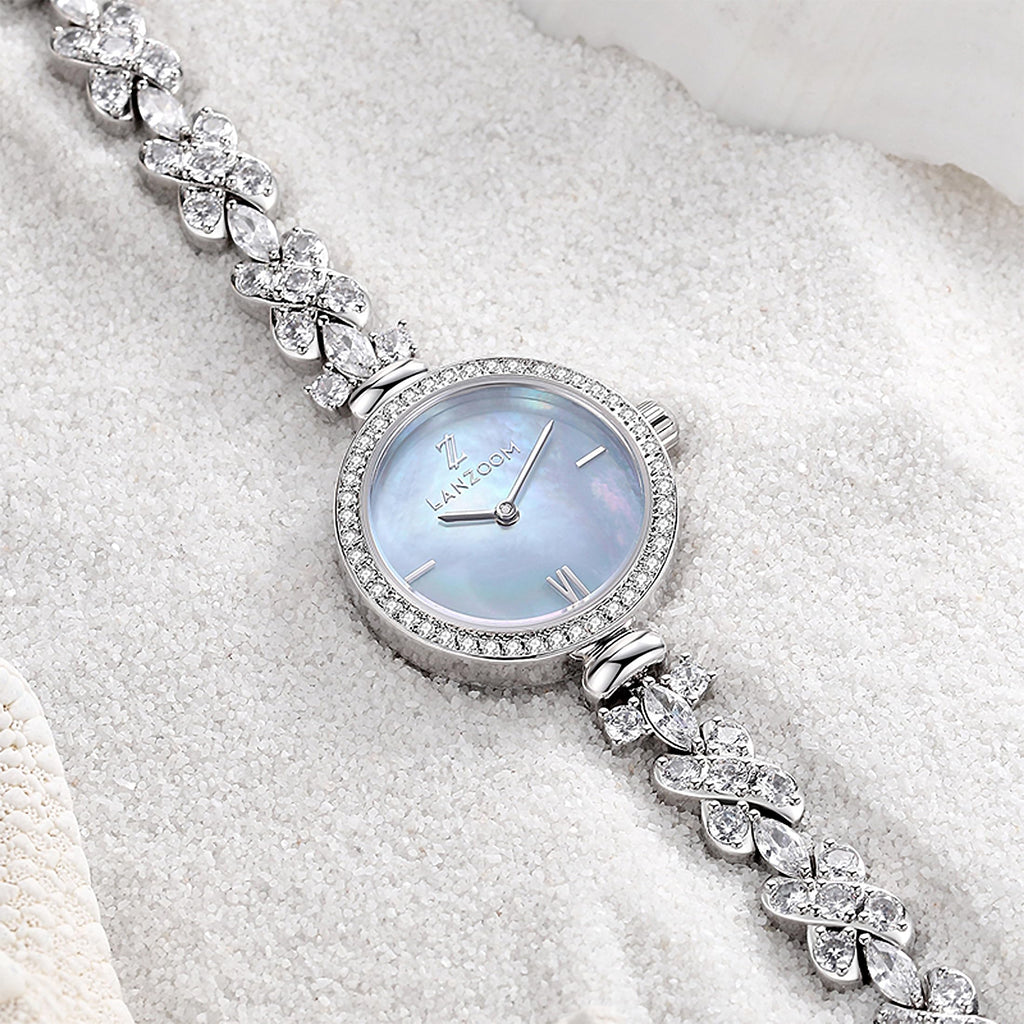 LANZOOM Retro Women's Quartz Watch - Stainless Steel case,Gold Filled, Ideal Gift for Holidays and Special Occasions.