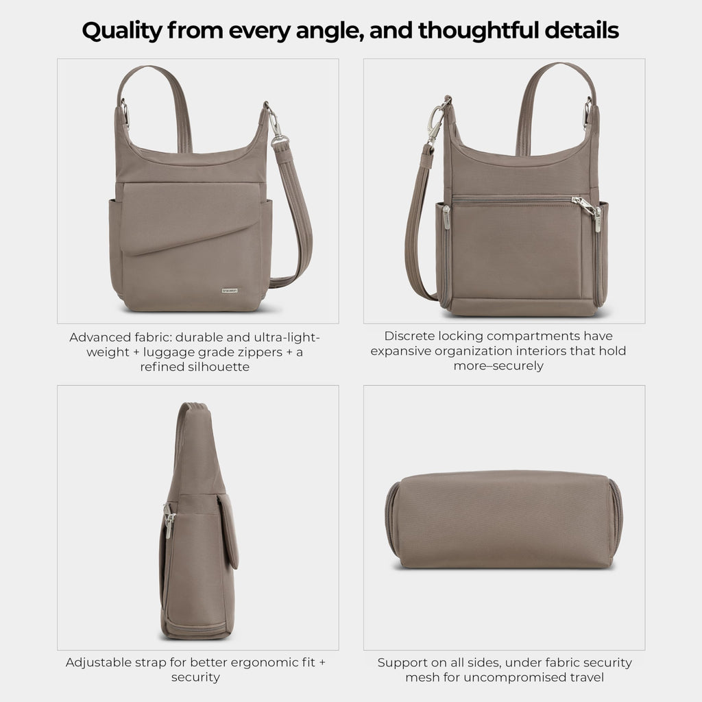 Travelon Anti-Theft Classic Messenger Bag