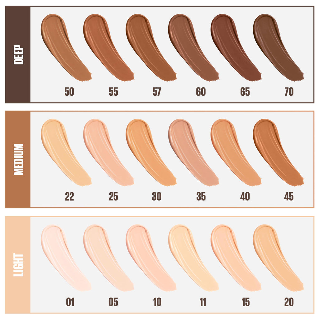Maybelline Fit Me Liquid Concealer Makeup, Natural Coverage, Lightweight, Conceals, Covers Oil-Free, Cool Ivory (Packaging May Vary)
