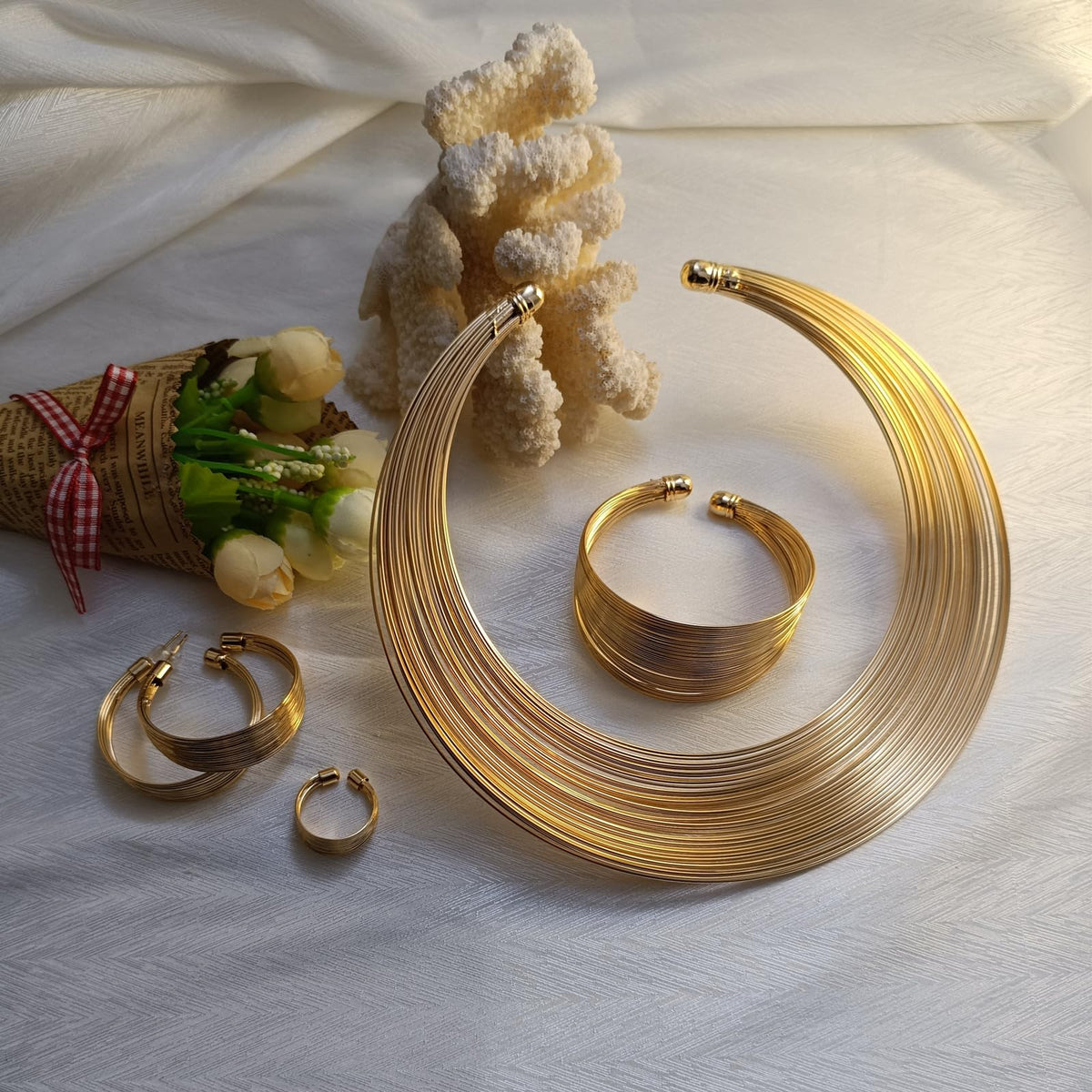 Premium Gold-Plated Stainless Steel Jewelry – Tarnish-Resistant & Waterproof From Uncle LOL