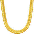 Premium Gold-Plated Stainless Steel Herringbone Chain Necklace – Waterproof, Tarnish Resistant & Designed by UNCLE LOL
