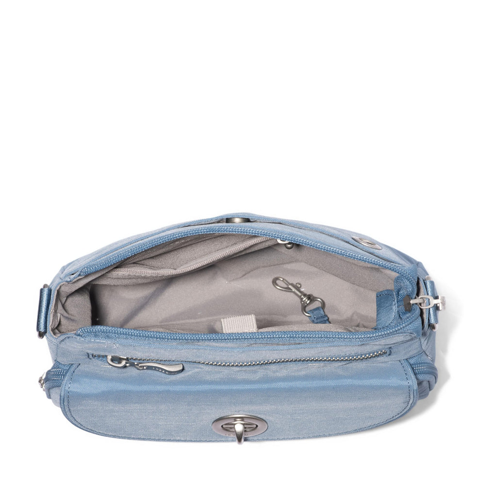 Baggallini Calais Crossbody Bags for Women 10x7 Lightweight Water-Resistant Travel Purse, RFID & Interior Organization