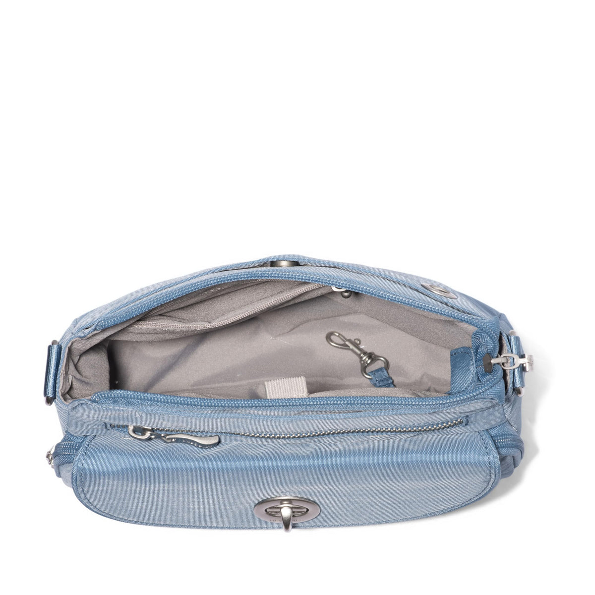 Baggallini Calais Crossbody Bags for Women 10x7 Lightweight Water-Resistant Travel Purse, RFID & Interior Organization