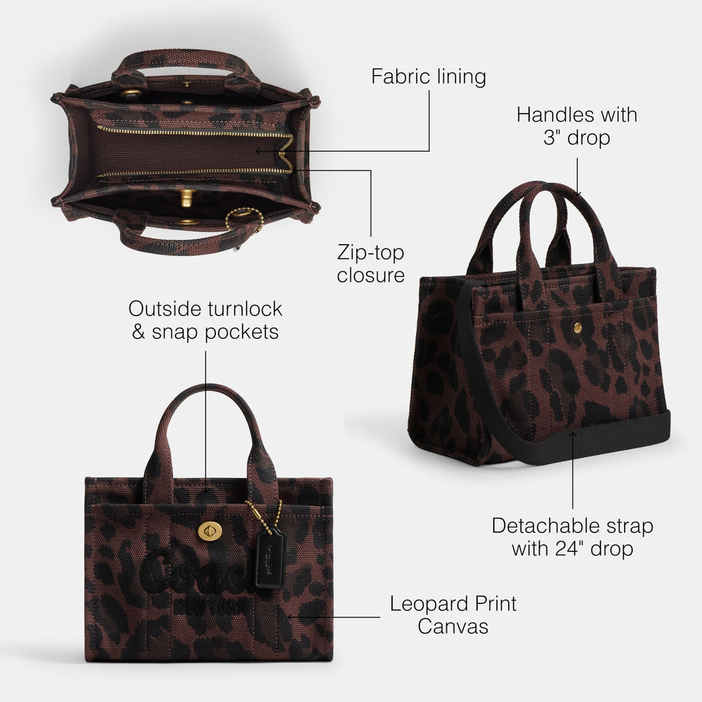 Embroidered Cherry Denim Cargo Tote 20Embroidered Cherry Denim Cargo Tote 20