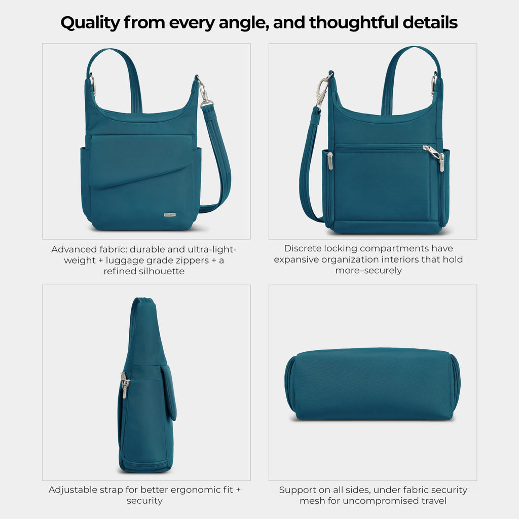 Travelon Anti-Theft Classic Messenger Bag