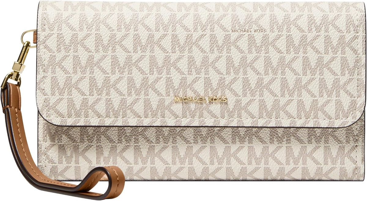 MICHAEL Michael Kors Jet Set Medium Flap Double Zip Wristlet