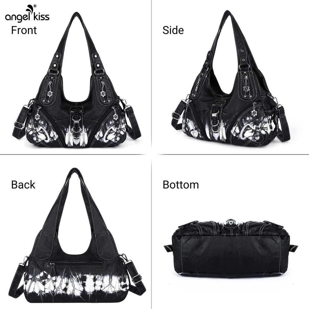 Angelkiss Hobo Purses and handbags for Women Satchel Handbag Women Purses Large Daily Shoulder Bags