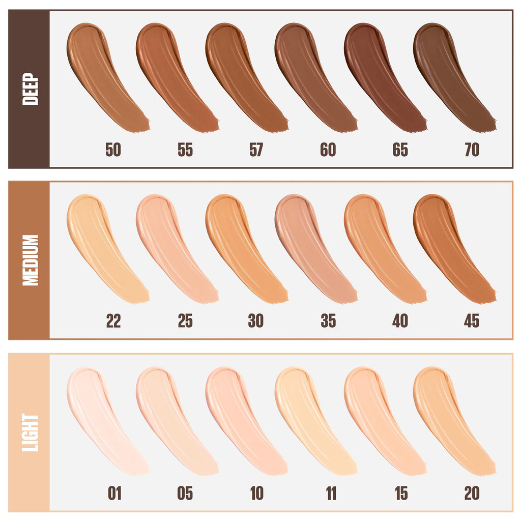 Maybelline Fit Me Liquid Concealer Makeup, Natural Coverage, Lightweight, Conceals, Covers Oil-Free, Cool Ivory (Packaging May Vary)