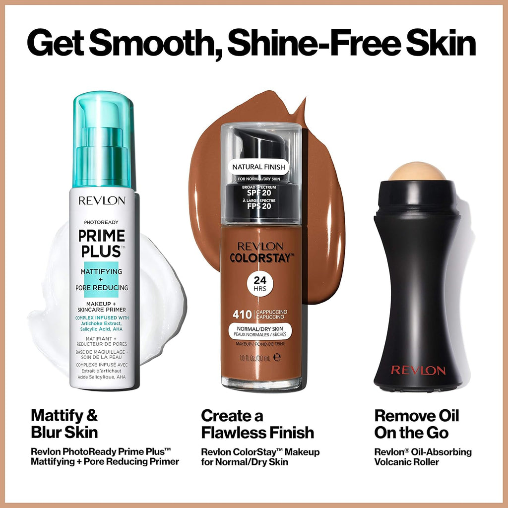 Revlon Liquid Foundation, ColorStay Face Makeup for Normal & Dry Skin, SPF 20, Longwear Medium-Full Coverage with Natural Finish, 240 Medium Beige, 1 Fl Oz