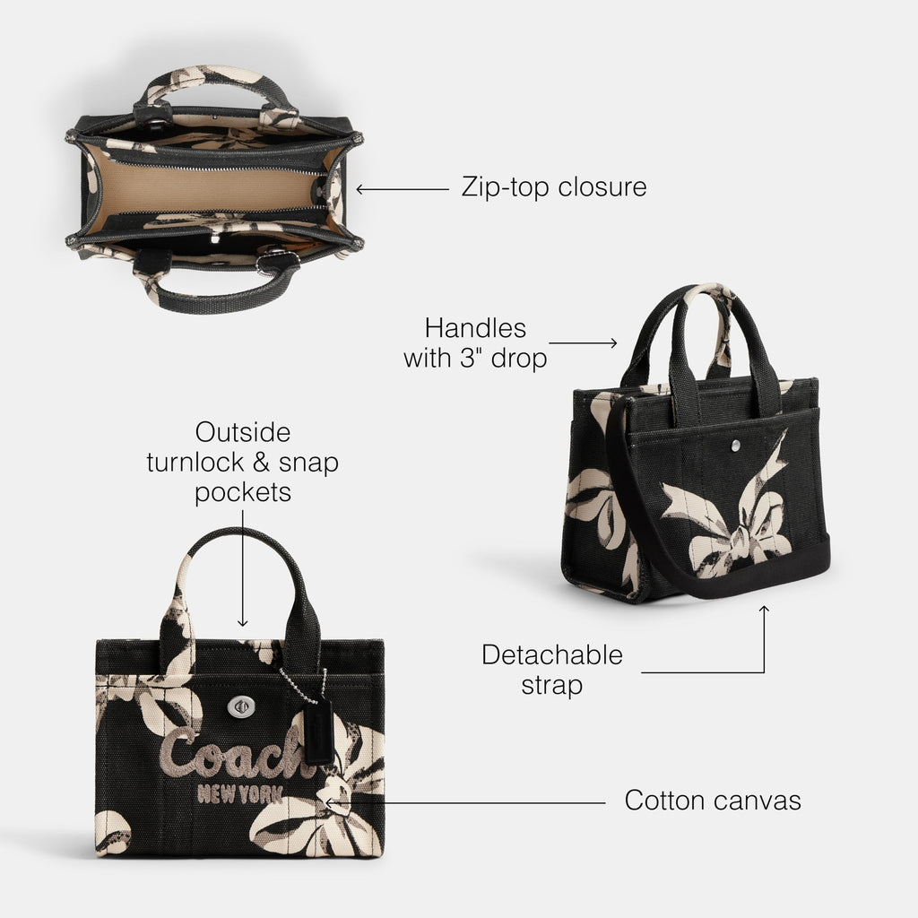 Coach Women's Leopard Cargo Tote 20
