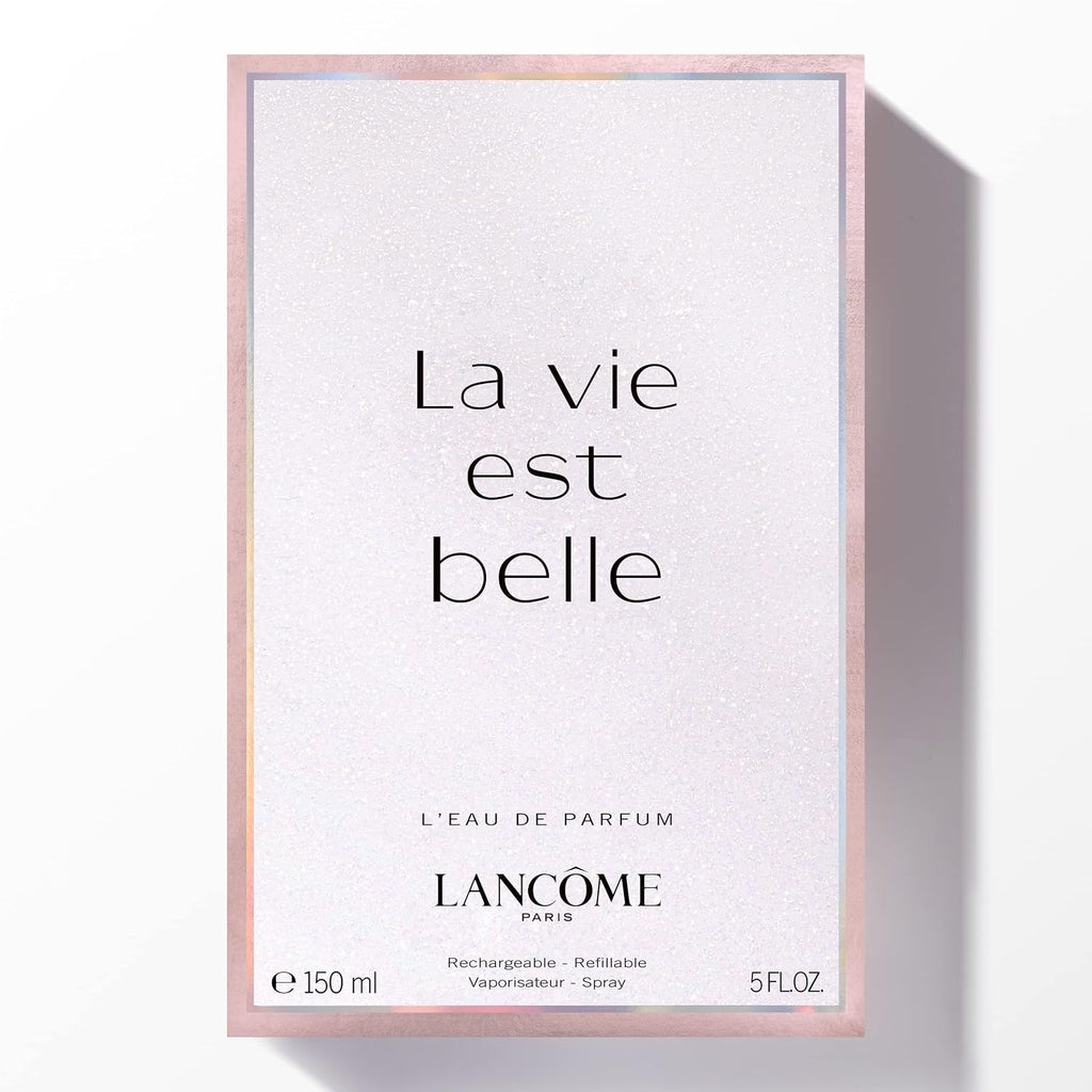 Lancôme La Vie Est Belle Eau de Parfum - Long Lasting Fragrance with Notes of Iris, Earthy Patchouli, Warm Vanilla & Spun Sugar - Floral & Sweet Women's Perfume