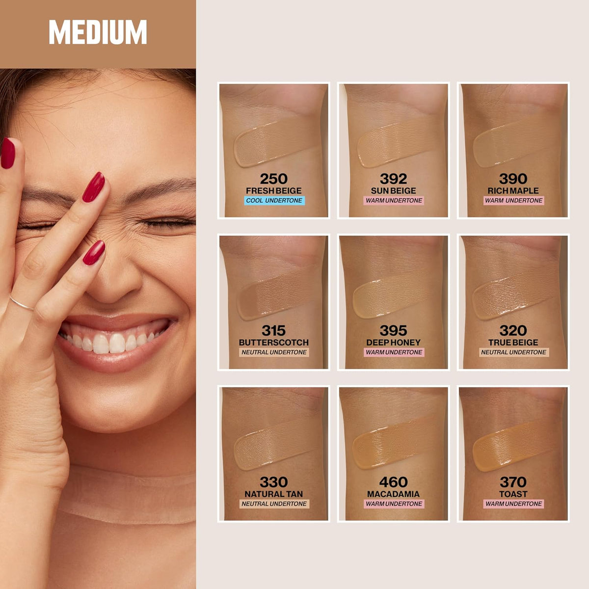 Revlon Liquid Foundation, ColorStay Face Makeup for Normal & Dry Skin, SPF 20, Longwear Medium-Full Coverage with Natural Finish, 240 Medium Beige, 1 Fl Oz