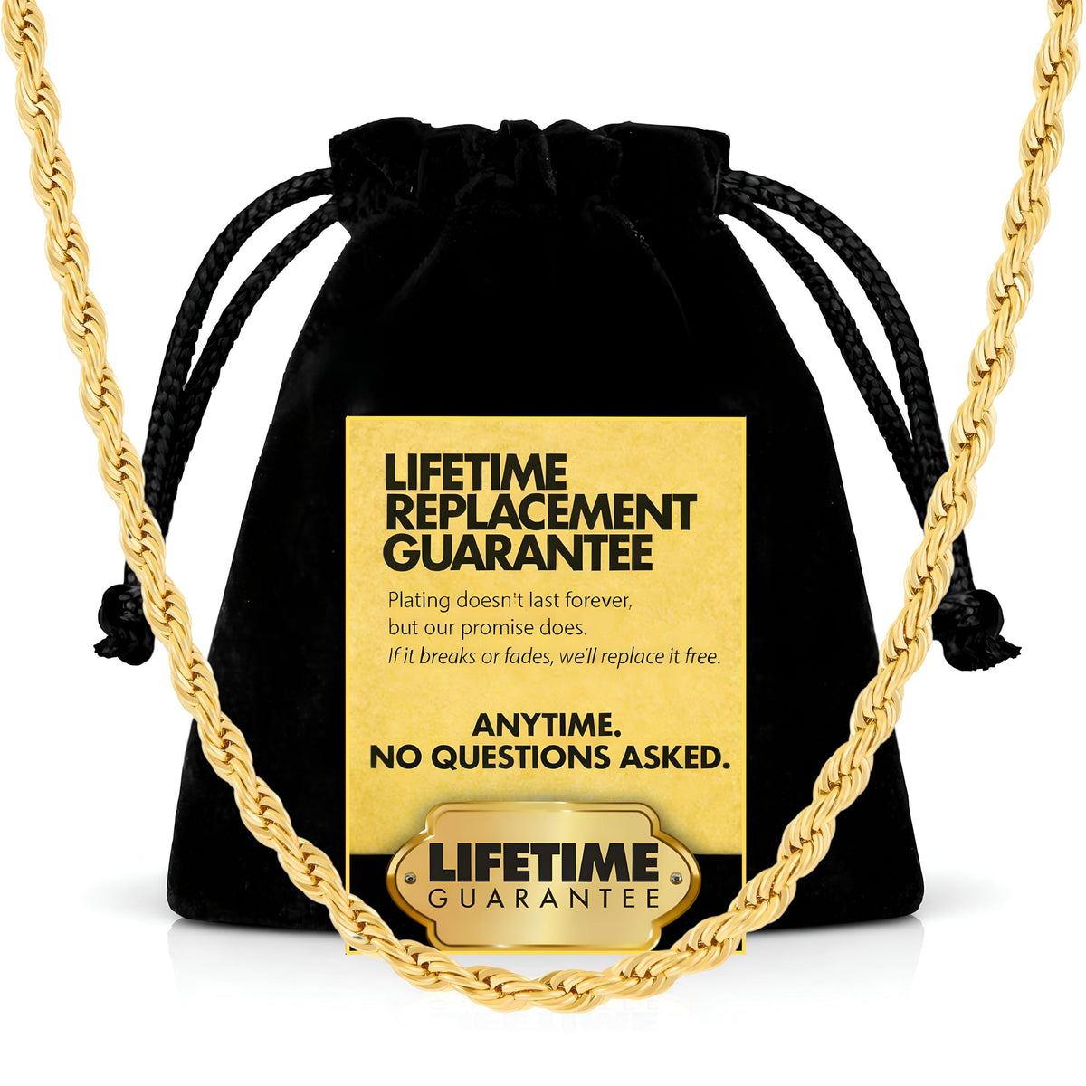 Premium Gold-Plated Stainless Steel Jewelry – Tarnish-Resistant & Waterproof From UNCLE LOL