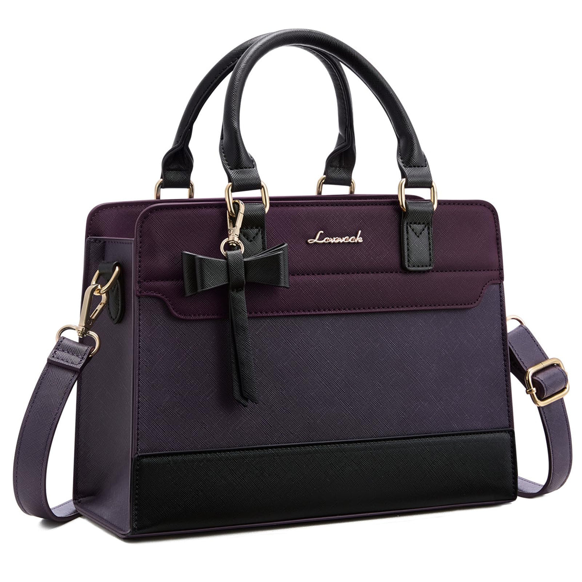 LOVEVOOK Purses for Women,Leather Tote Purse and Handbags,Satchel Shoulder Crossbody Top Handle Bags with Zipper