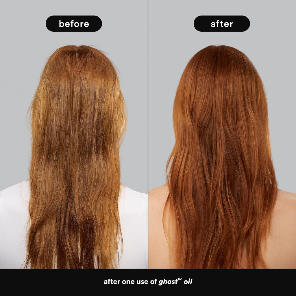 VERB Ghost Oil - Weightless Hair Oil for Fine to Medium Hair - Smooths Frizz, Adds Shine - No Parabens, Gluten or Harmful Sulfates