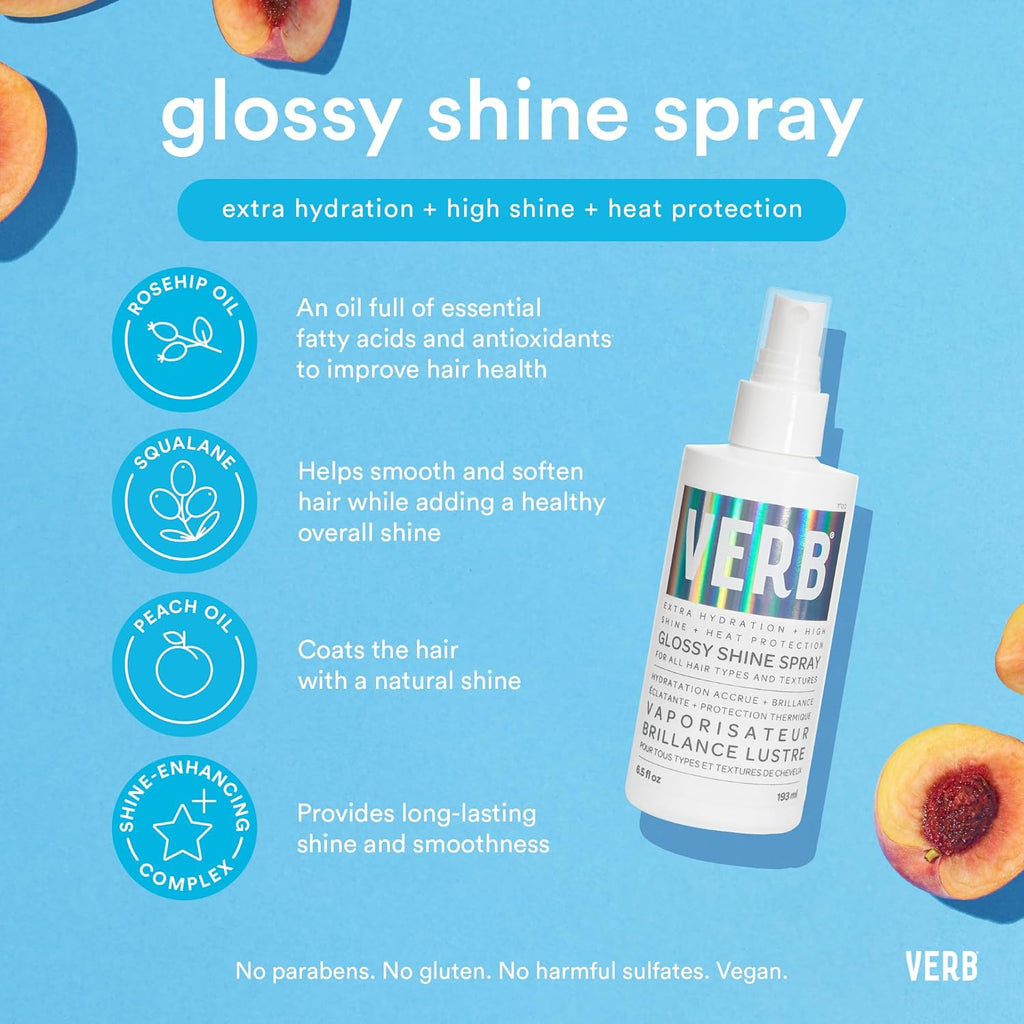 VERB Ghost Oil - Weightless Hair Oil for Fine to Medium Hair - Smooths Frizz, Adds Shine - No Parabens, Gluten or Harmful Sulfates