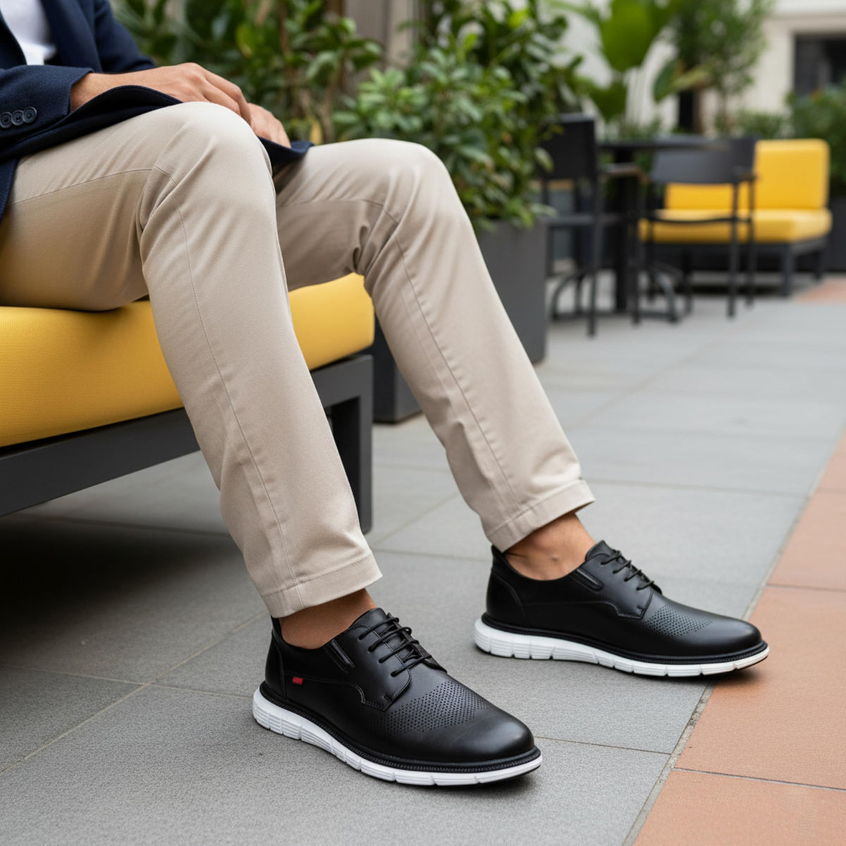 Marc Joseph New York Mens Edward Street Oxfords (Hands-Free Technology), Black, 12, MediumMarc Joseph New York Mens Edward Street Oxfords (Hands-Free Technology), Black, 12,…