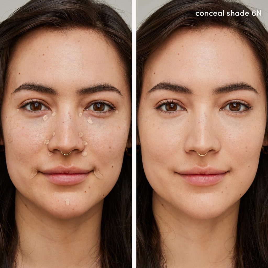 Jane Iredale PureMatch Liquid Concealer, Lightweight, Creamy Formula with Medium Coverage Conceals, Brightens, & Defines, Soft Matte Finish, Long-Wear