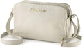 Baroncelli Crossbody Bag Made in Italy with Long Stripe Genuine Italian Soft Leather