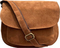RUSTIC TOWN Leather Crossbody Satchel Bag Vintage Purses Handbags for Women