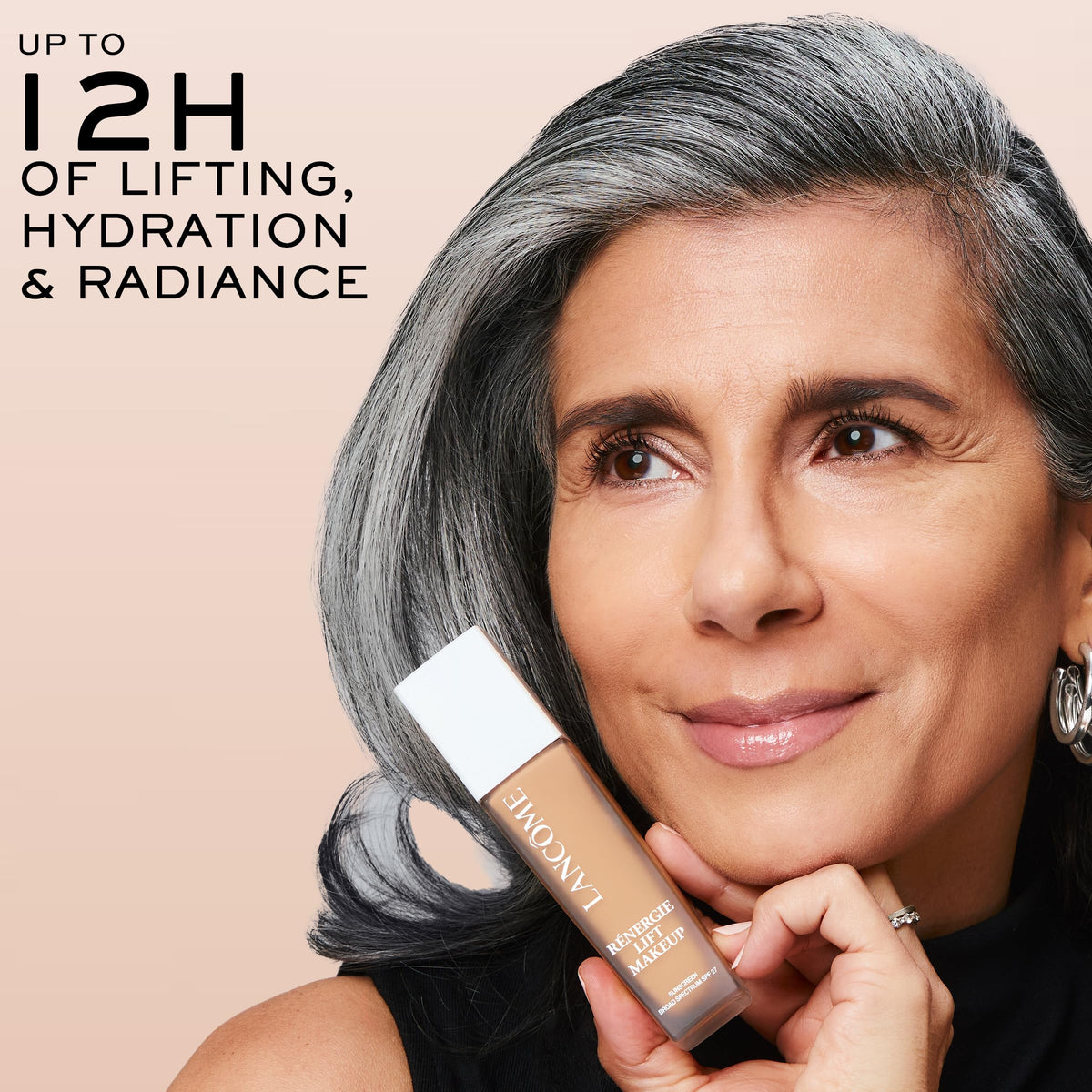 Lancôme Renergie Lift Makeup Foundation - Lightweight & Hydrating Formula, Medium-Full Coverage, SPF 27, Anti-Aging, Lifting & Firming, Up to 12H Wear