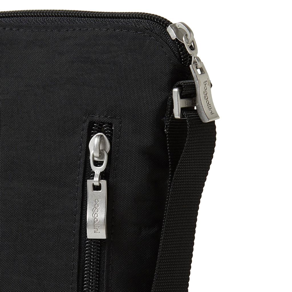 Baggallini Pocket Crossbody Bags for Women 8x8 Small Lightweight Durable Water-resistant Travel Purse W/Rfid