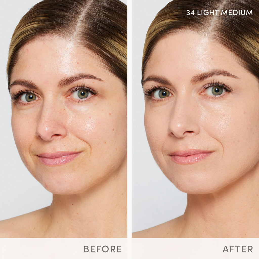 jane iredale Skintuition SPF 30 Radiance-Boosting Liquid Foundation, Perfects and Protects Skin, Medium Coverage, Natural Finish, Vegan, Cruelty-Free