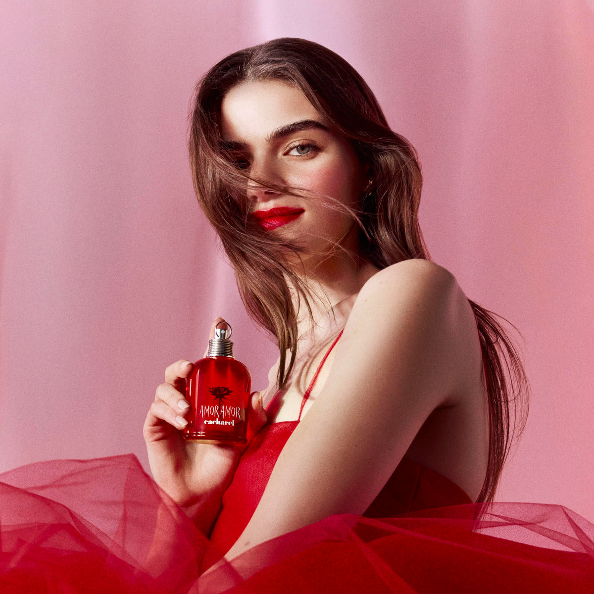 Cacharel Amor Amor Eau de Toilette for Women - Fruity Perfume Scent with Notes of Vanilla, Musks Accord, Blackcurrant & Lily Accords | Sensual, Sweet & Romantic Scent