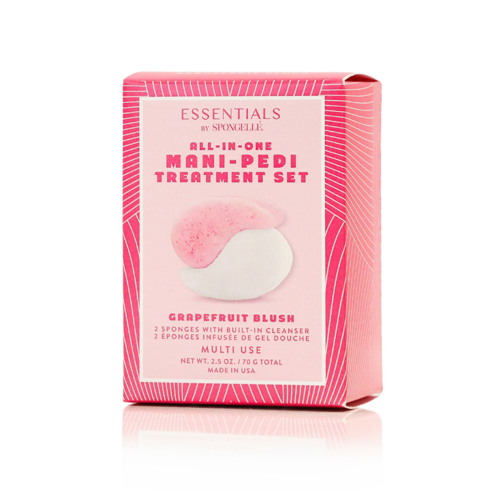 Grapefruit Blush Mani-Pedi Treatment Set | Essentials