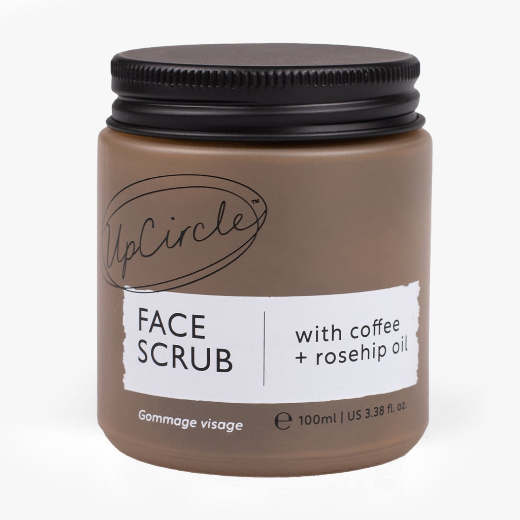 Face Scrub with Coffee + Rosehip Oil