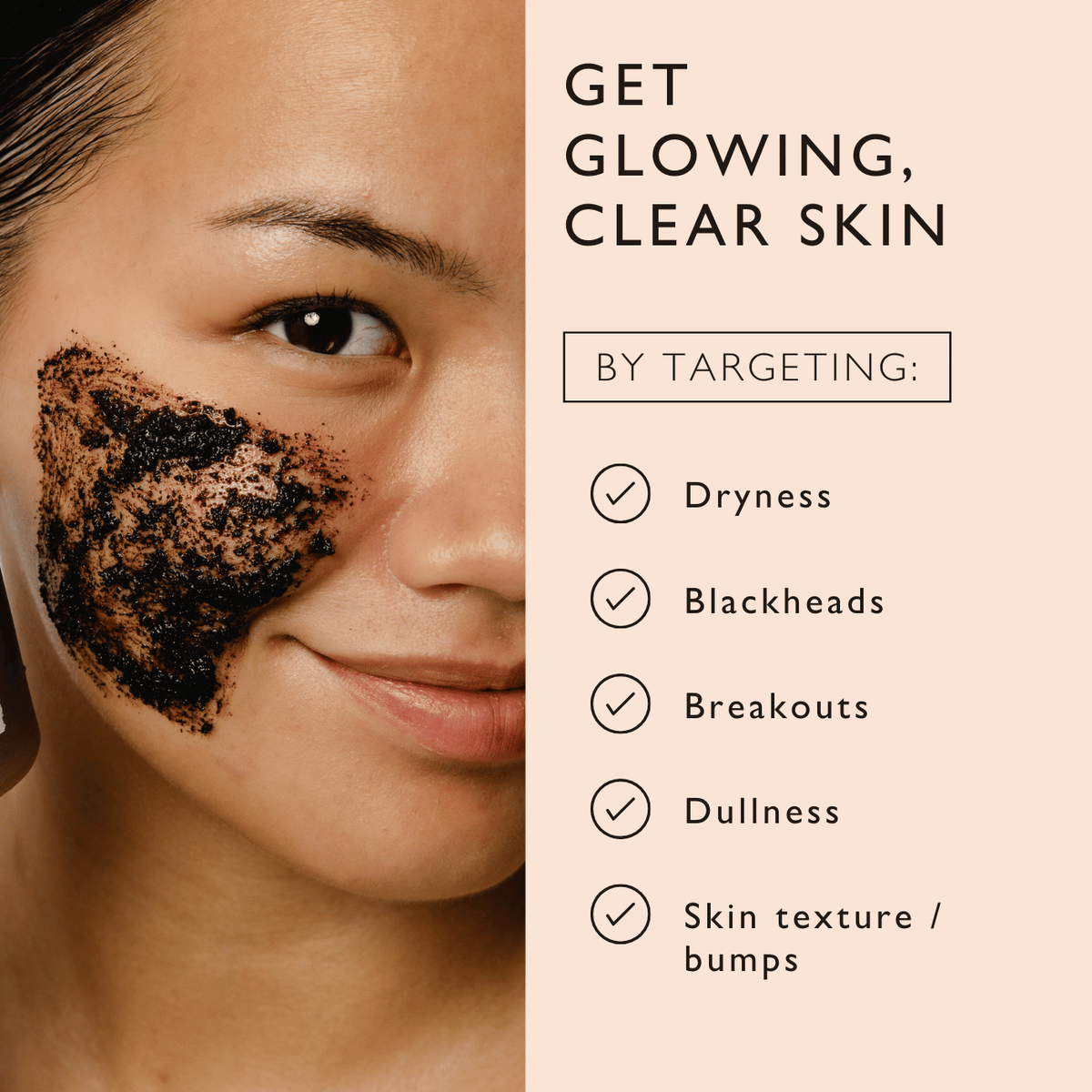 Natural Face Scrub – Citrus Blend – Travel Size