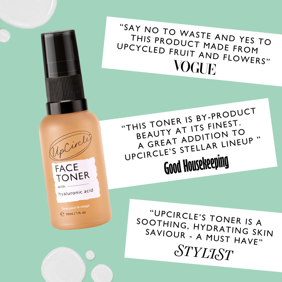 Face Toner with Hyaluronic Acid - Travel Size