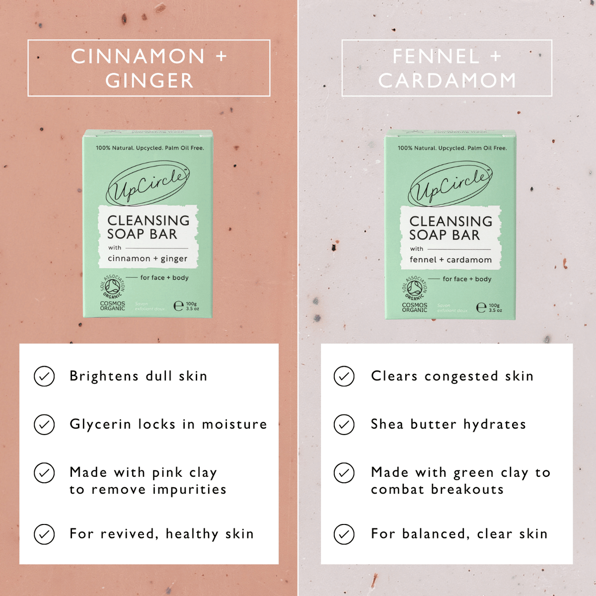 Fennel + Cardamom Chai Cleansing Bar