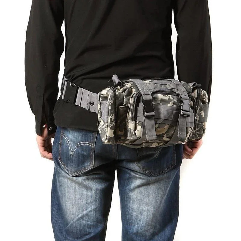 MELORDY Outdoor Waist Pack Chest Bag for Hunting Camping and Hiking - Lightweight Nylon Pouch