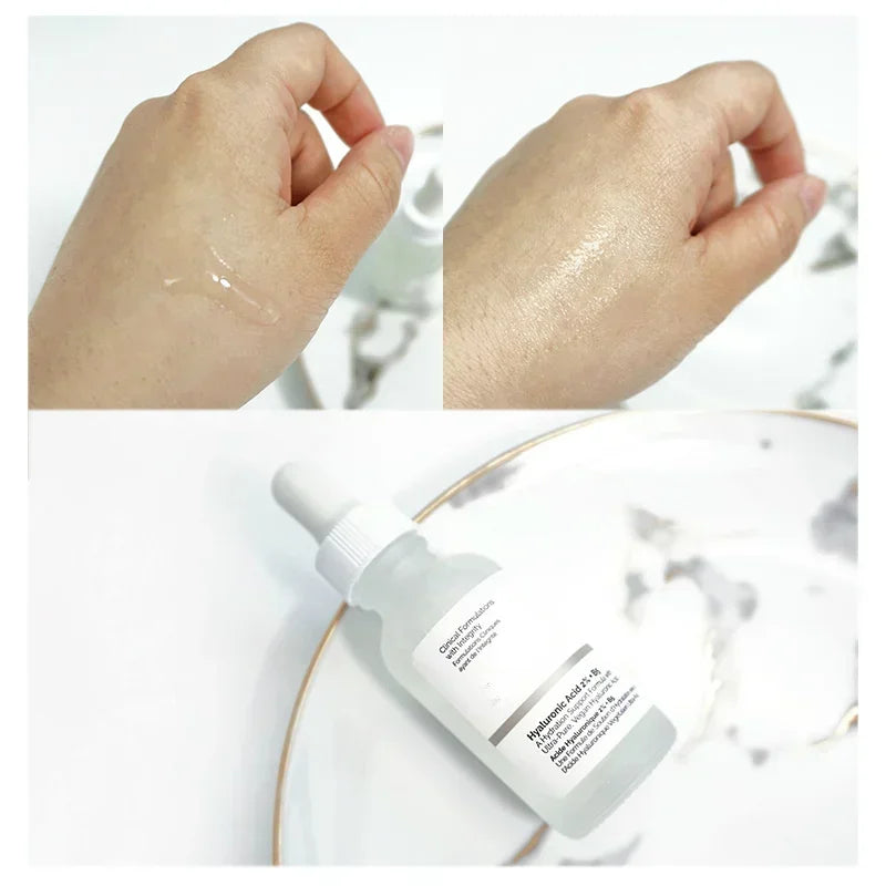 2% Hyaluronic Acid + B5 Serum Moisturizing Nourishing Dry Smooth Face Skin Care Pore Shrinking Moisturizing Serums Skin Care