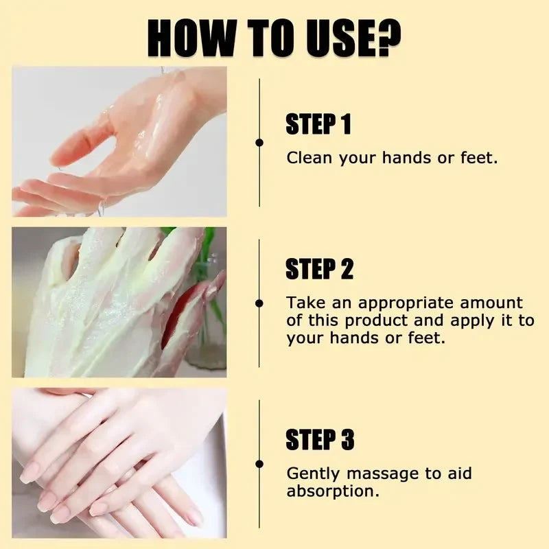 Turmeric Bee Venom Anti-Drying Crack Foot Cream Hand Cracked Repair Skin Removal Care Cream Dead Feet Hand Skin