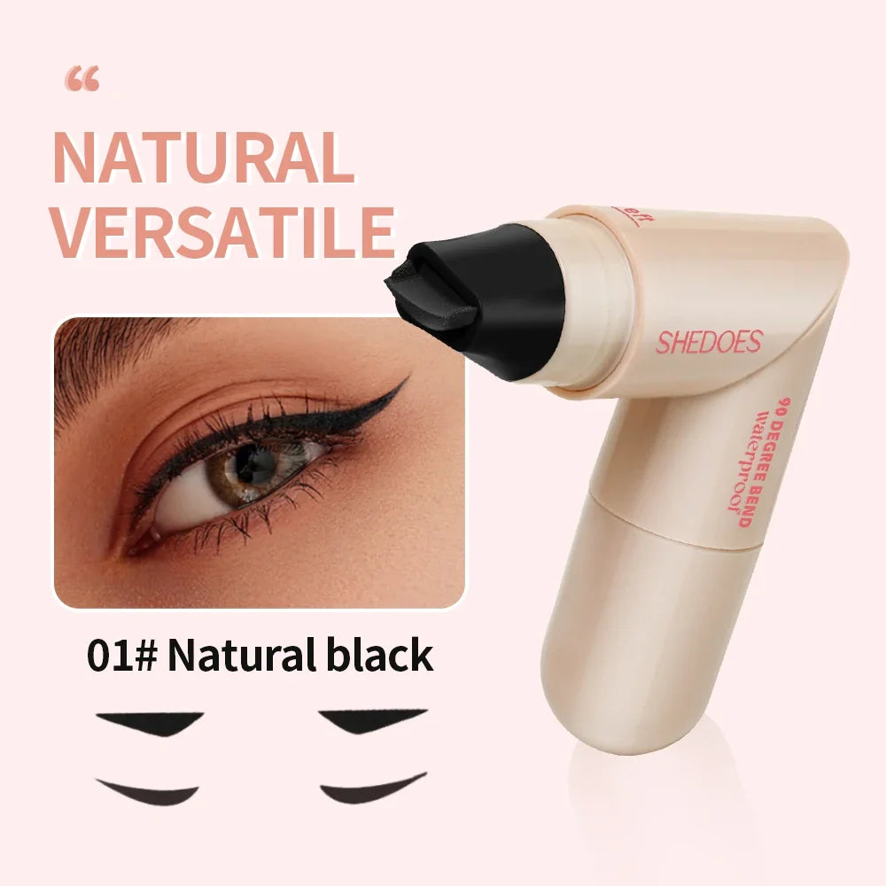 1PC eyeliner pen waterproof, fast drying, durable, smooth and easy to color, creating natural eye makeup