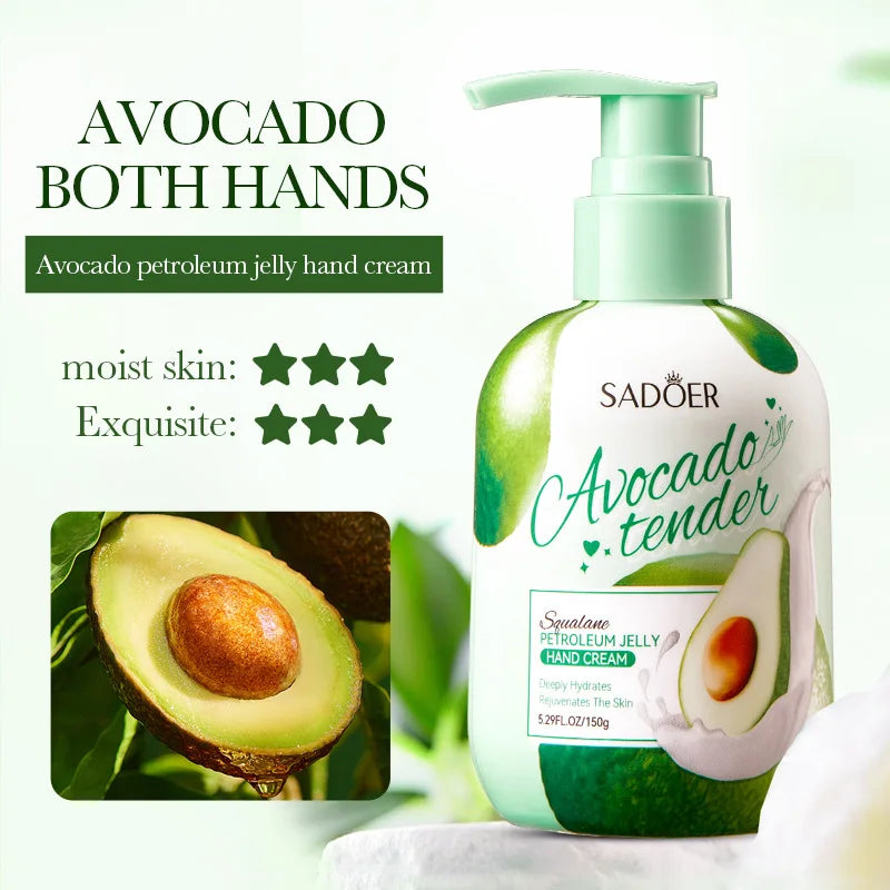 150g SADOER Fruits Hand Cream Moisturizing Whitening Anti Wrinkles Anti-Aging Hydrating Hands Skin Care Products