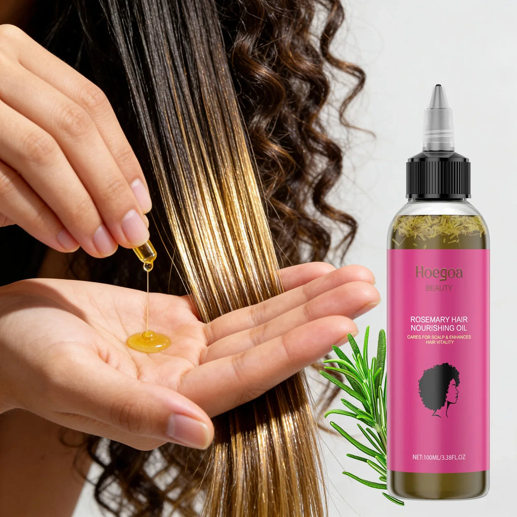 Rosemary Care Hair Essential Oil for Hair Growth Strengthens & Prevents Hair Loss Repairs Dryness & Split Ends Scalp Treatment