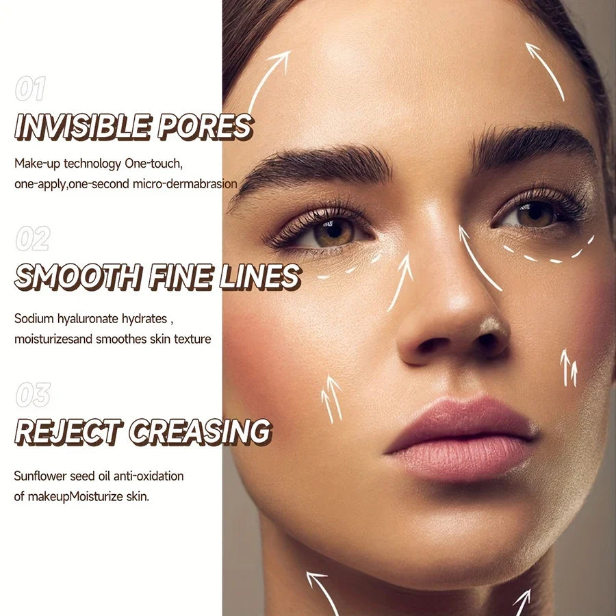 Invisible Pore Stick Makeup Primer Long Lasting Waterproof Base Holding Pre Makeup Cream Moisturizing Jelly Primer Lotion Base