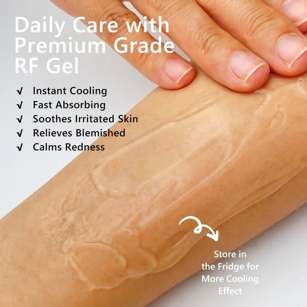 Conductive Gel for Face Microcurrent Radio Frequency Gel for RF Facial Machine Use for Face Care Skin Soothing and Hydrating