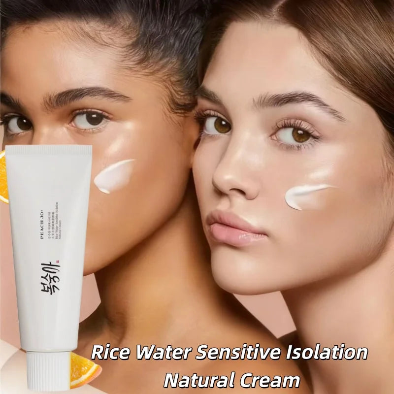 Korean Rice Essence Sunscreen Anti-ultraviolet Isolation Cream Outdoor Sunscreen Moisturizing And Nourishing Skin Concealer